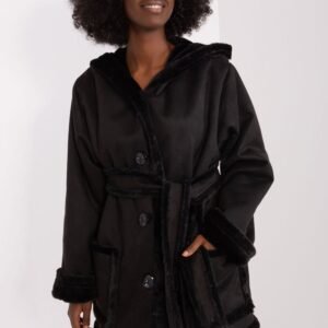 Płaszcz Damski Model LK-KR-509459.96P Black - Lakerta