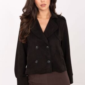 Płaszcz Damski Model MI-KR-A5157.83 Black - Rue Paris