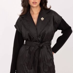 Kamizelka Model IT-KZ-FL9603.87 Black - Rue Paris