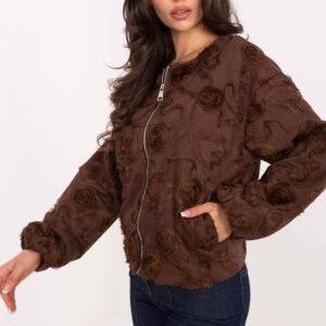 Kurtka Damska Model IT-KR-5776.66 Brown - Rue Paris