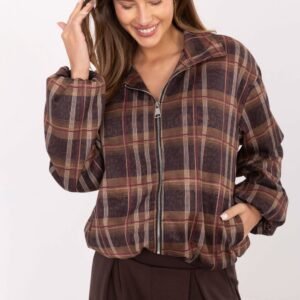 Kurtka Damska Model IT-KR-5773.23 Black/Beige - Rue Paris