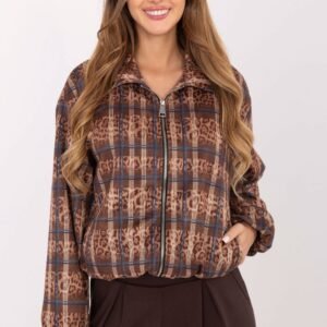 Kurtka Damska Model IT-KR-5773.23 Camel - Rue Paris