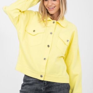 Kurtka Damska Model IT-KR-FL9568.29P Yellow - Rue Paris