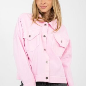 Kurtka Damska Model IT-KR-FL9568.29P Light Pink - Rue Paris