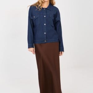 Kurtka Damska Model IT-KR-FL9568.29P Navy - Rue Paris